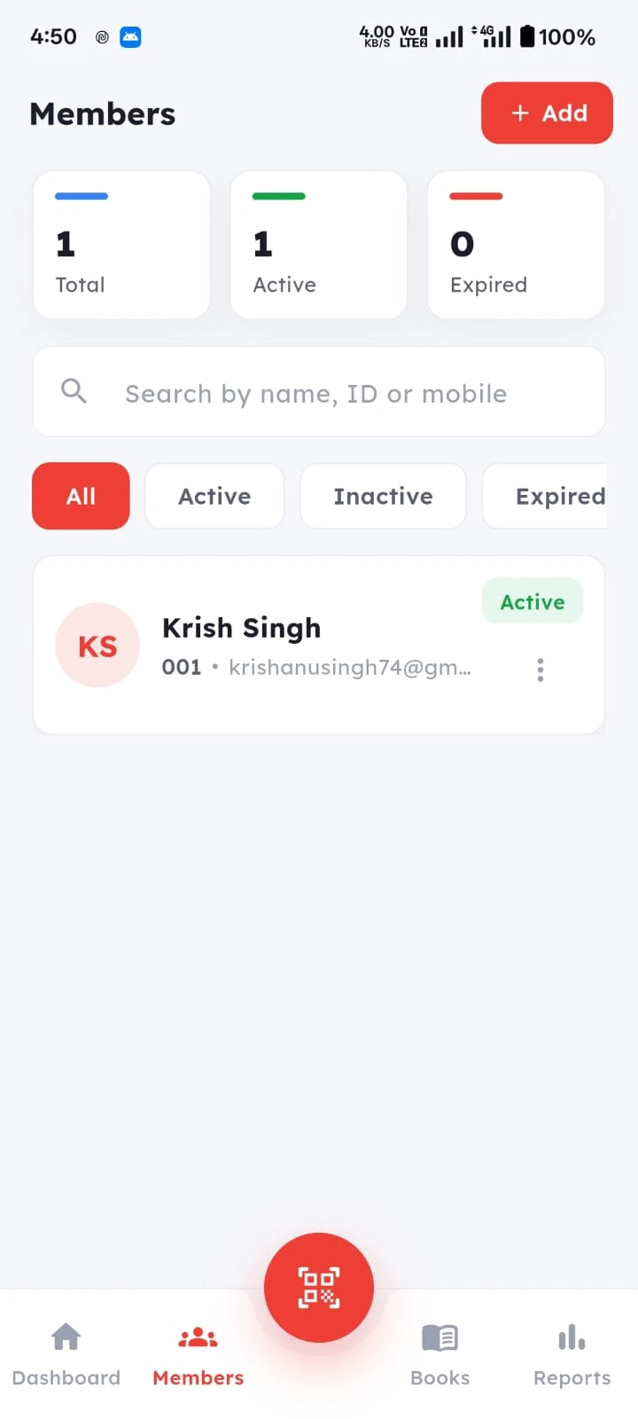 Members, made simple — official SuperLibrary screenshot